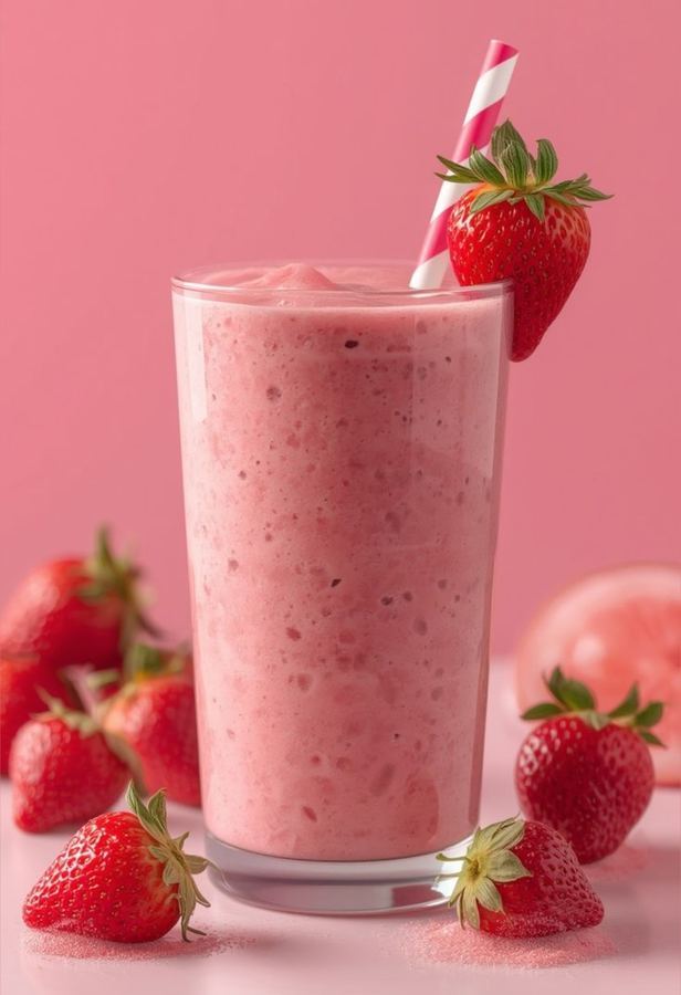 Vitamina de Morango 🍓
