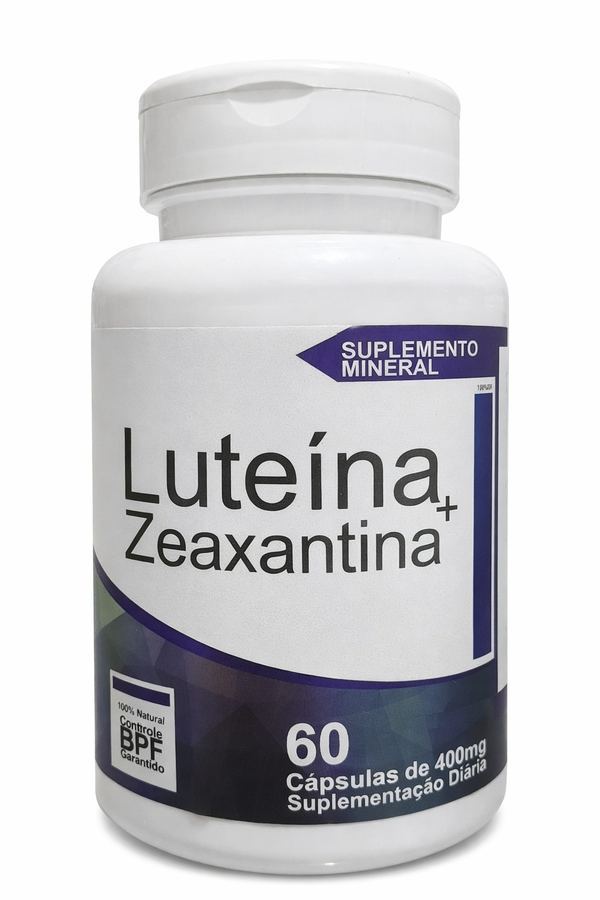 Luteína + Zeaxantina – 60 Cápsulas (400mg)